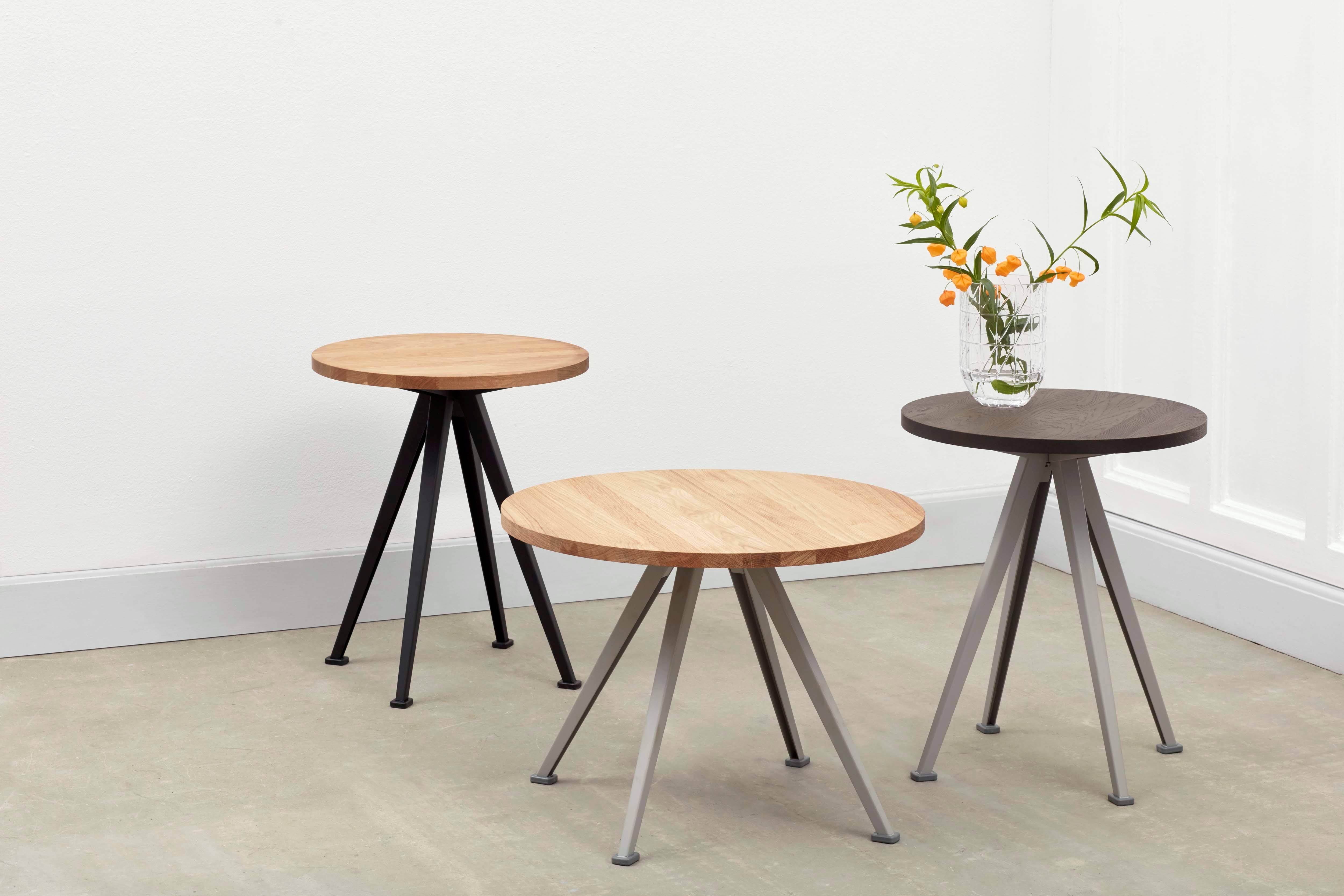 Hay PYRAMID COFFEE TABLE 51, béžová/kouřový dub 00